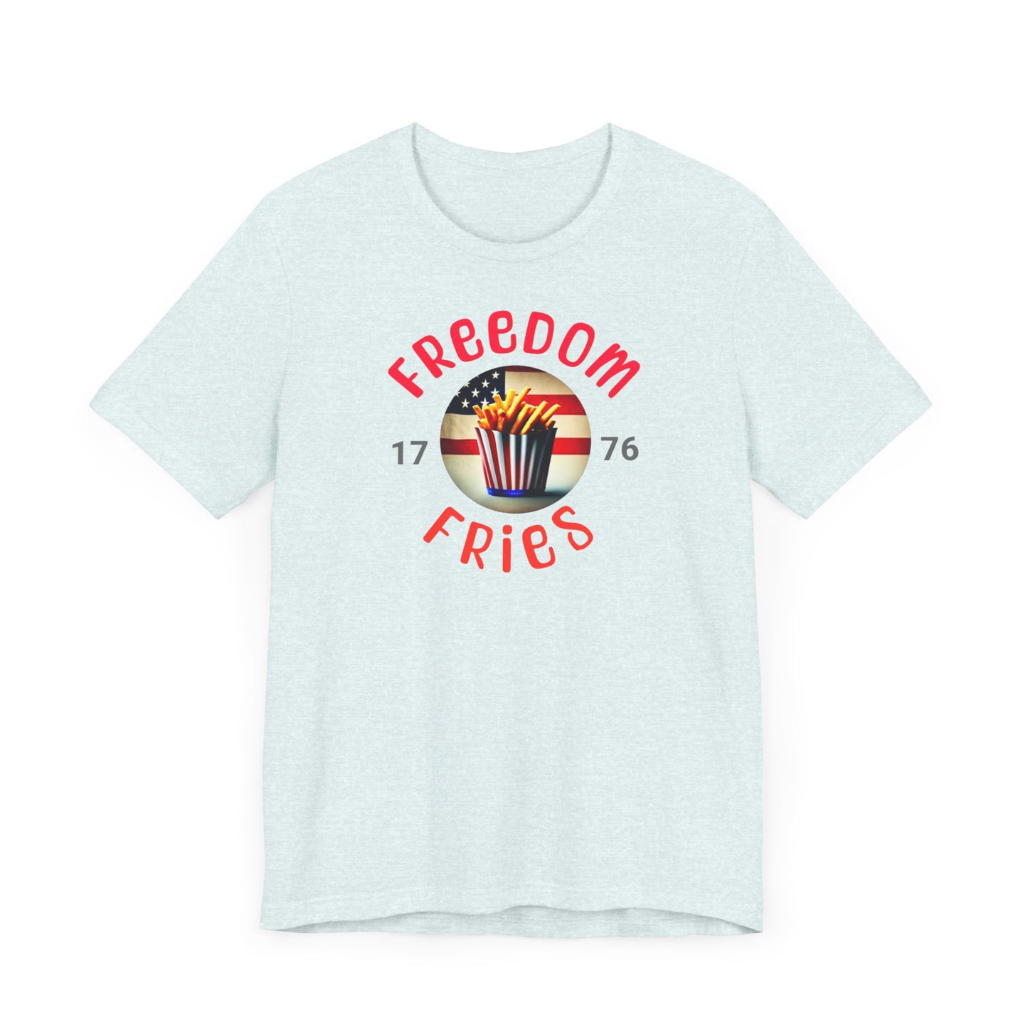 Freedom Fries 1776 Unisex Jersey Short Sleeve Tee