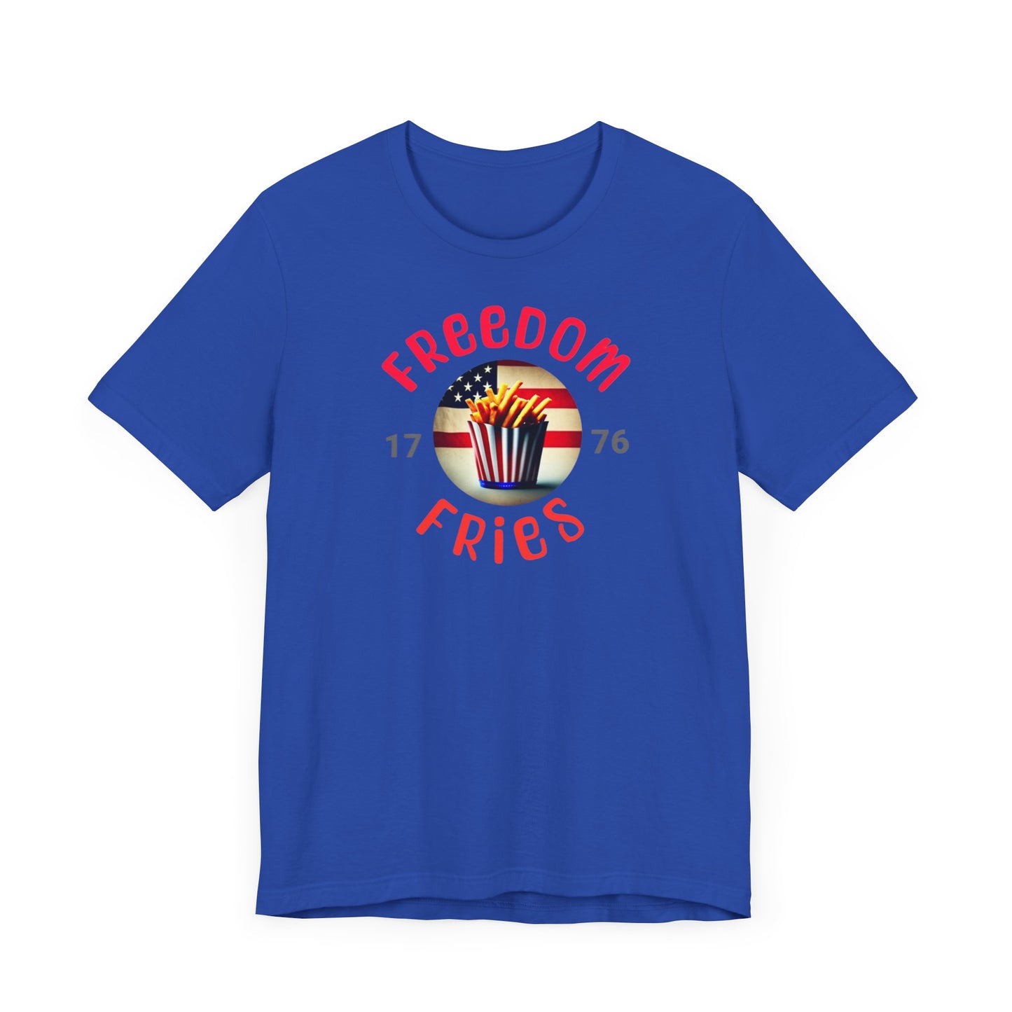 Freedom Fries 1776 Unisex Jersey Short Sleeve Tee