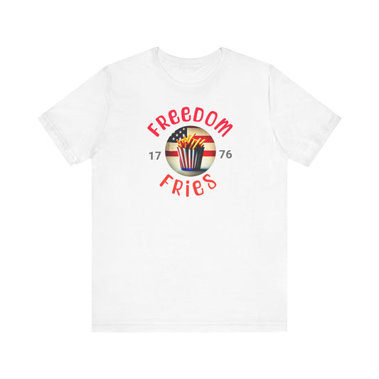 Freedom Fries 1776 Unisex Jersey Short Sleeve Tee