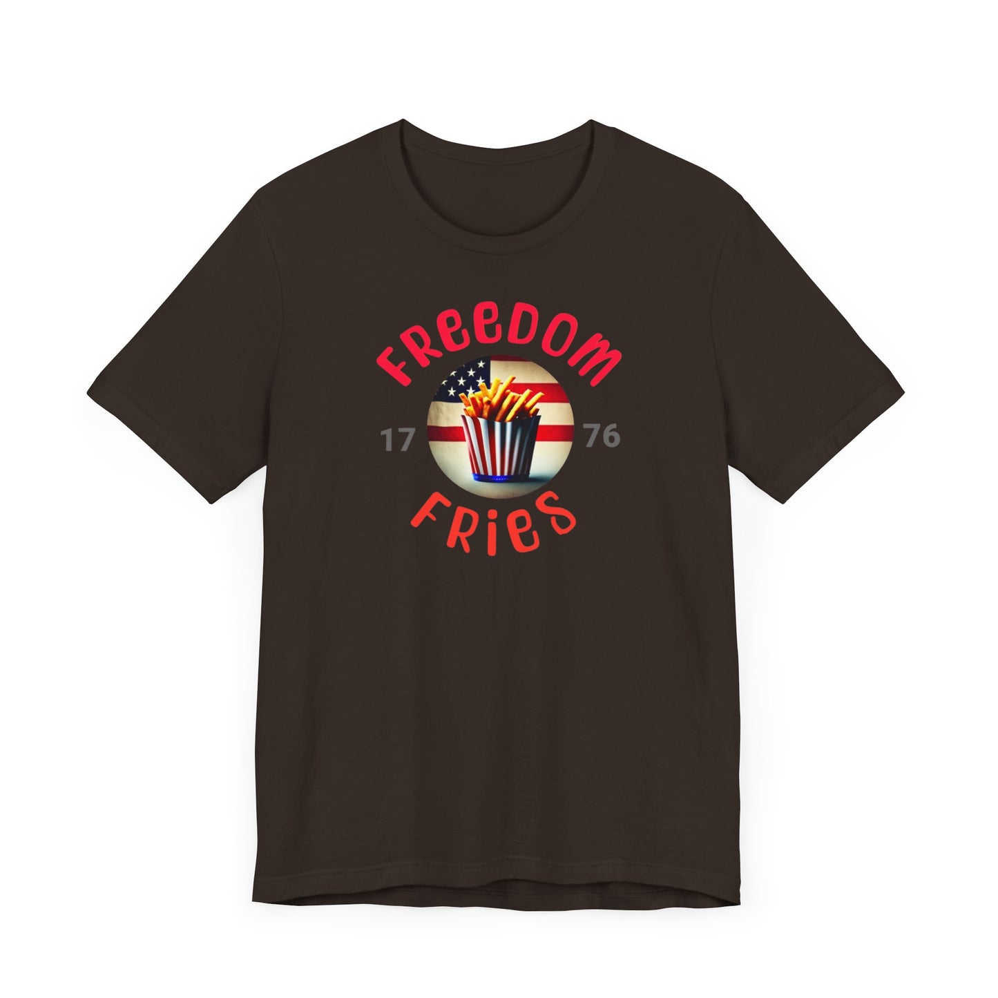 Freedom Fries 1776 Unisex Jersey Short Sleeve Tee