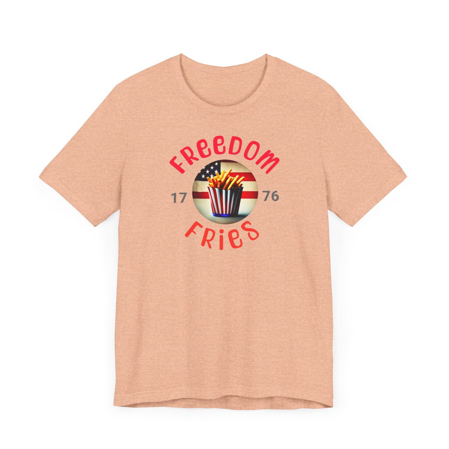 Freedom Fries 1776 Unisex Jersey Short Sleeve Tee